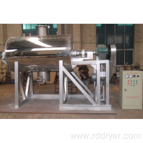 Hot Water Heated Vacuum Rake Dryer Machine